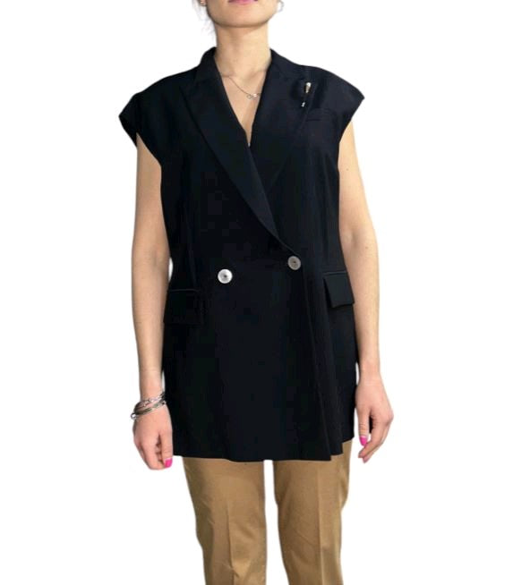 kocca gilet DOPPIOPETTO CON SPILLA delma